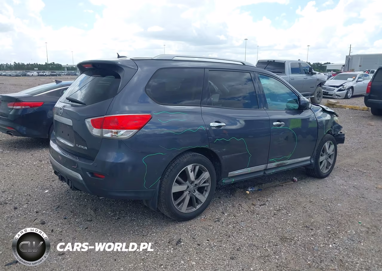 2013 Nissan Pathfinder Platinum VIN:5N1AR2MN8DC632675 - 4