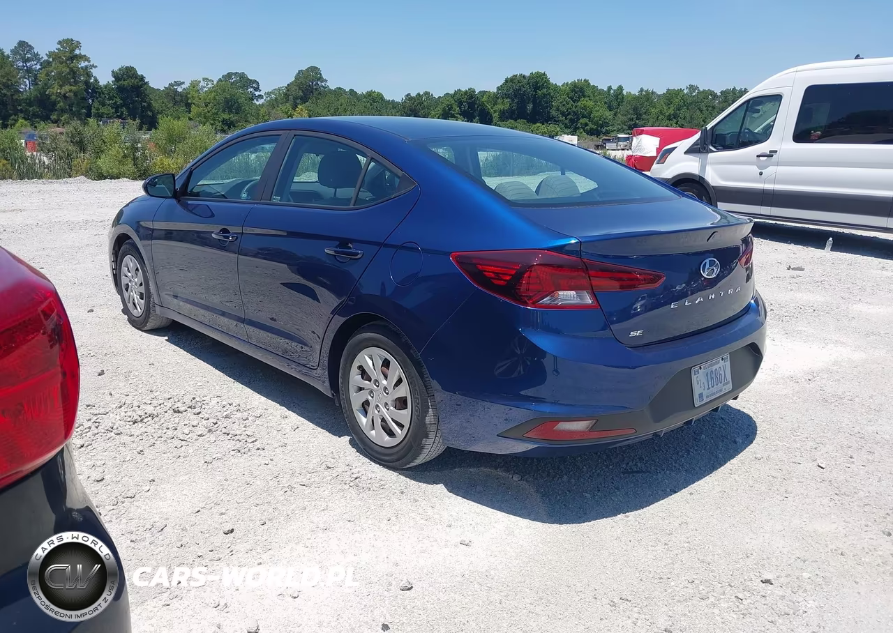 2020 Hyundai Elantra Se VIN:5NPD74LF2LH615872 - 3