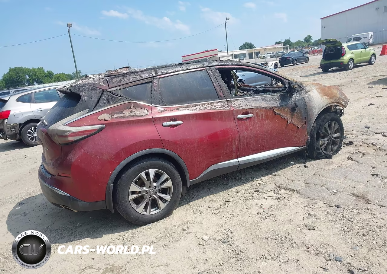 2017 Nissan Murano Sl VIN:5N1AZ2MG5HN194905 - 4