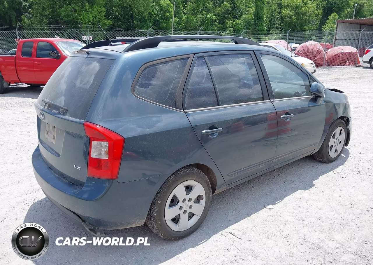 2009 Kia Rondo Lx VIN:KNAFG528297284996 - 4