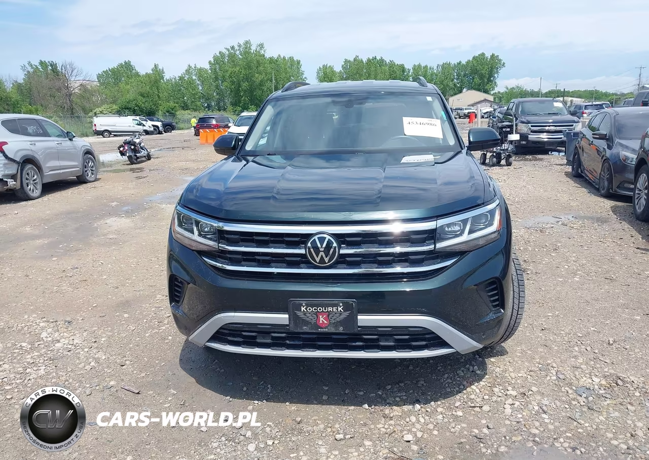 2021 Volkswagen Atlas 3.6L V6 Se W-Technology VIN:1V2HR2CA3MC501668 - 12