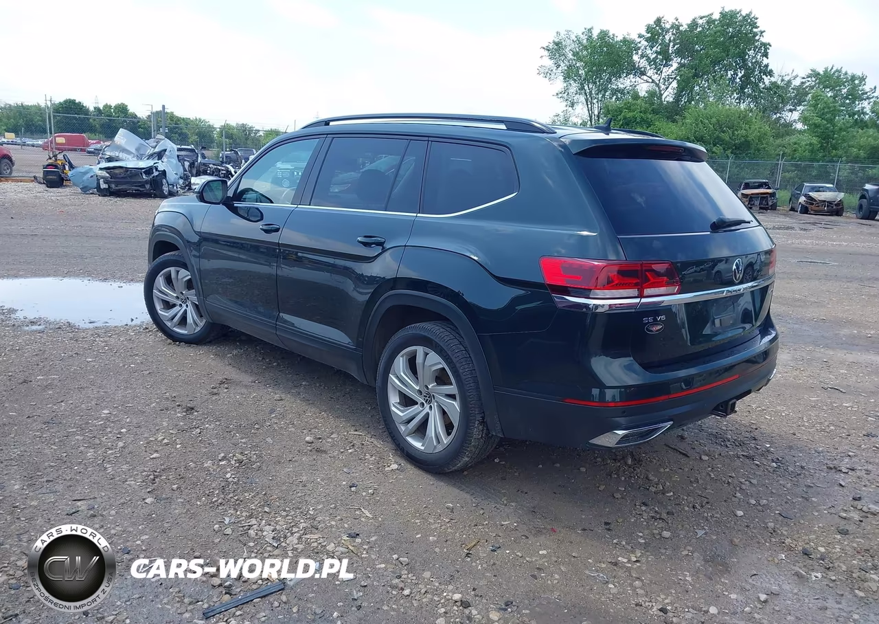 2021 Volkswagen Atlas 3.6L V6 Se W-Technology VIN:1V2HR2CA3MC501668 - 3