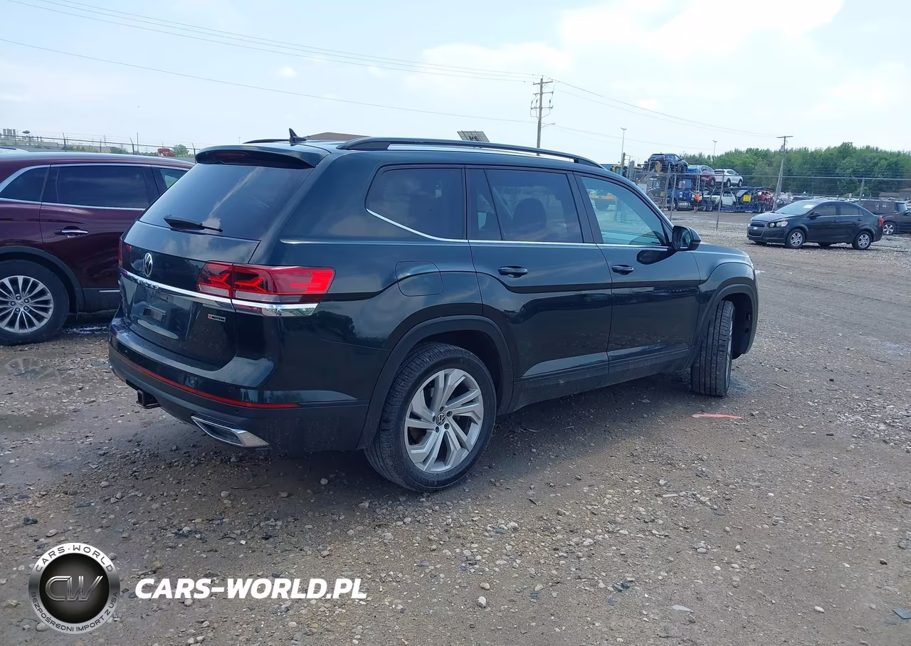 2021 Volkswagen Atlas 3.6L V6 Se W-Technology VIN:1V2HR2CA3MC501668 - 4