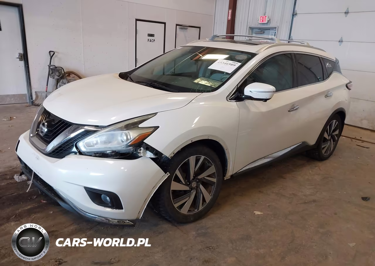 2015 Nissan Murano Platinum-S-Sl-Sv VIN:5N1AZ2MH7FN216568 - 2