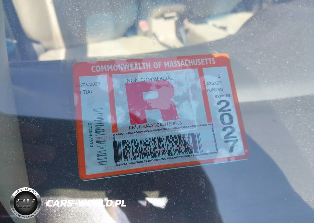 2010 Hyundai Elantra Gls VIN:KMHDU4AD0AU150615 - 16
