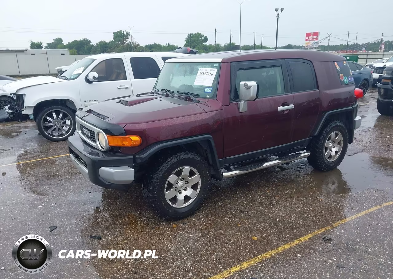 2007 Toyota Fj Cruiser VIN:JTEBU11F770073572 - 2
