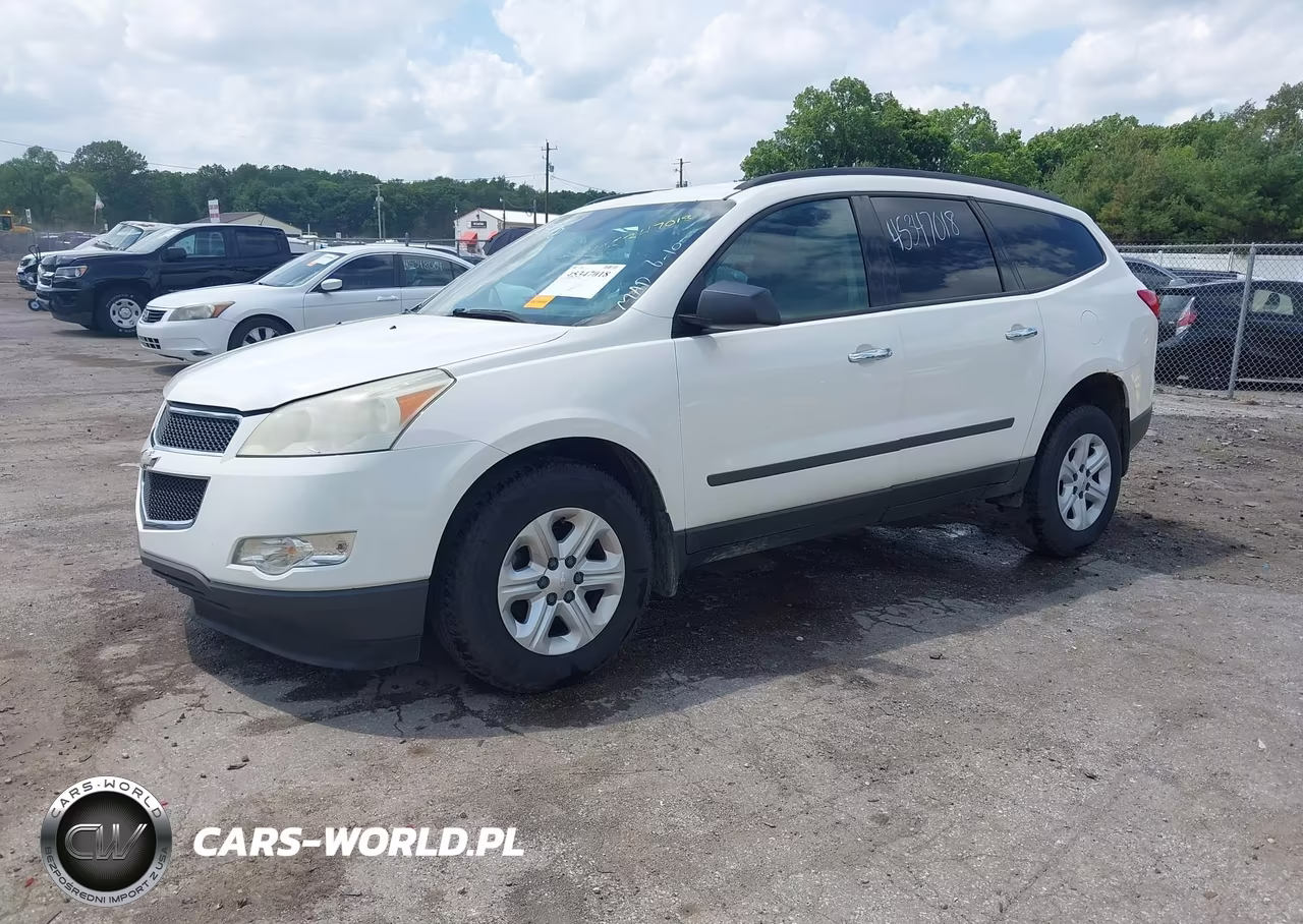 2011 Chevrolet Traverse Ls VIN:1GNKREED8BJ199231 - 2