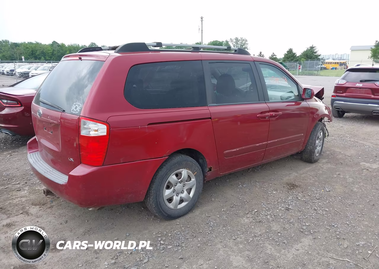 2007 Kia Sedona Lx VIN:KNDMB233X76162822 - 4