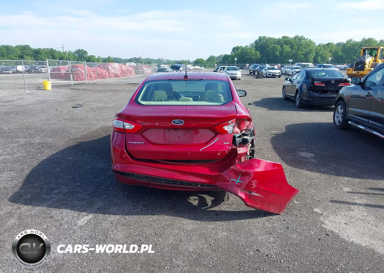 2016 Ford Fusion Se VIN:3FA6P0H75GR238126 - 16