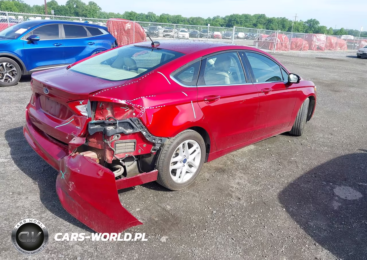2016 Ford Fusion Se VIN:3FA6P0H75GR238126 - 4
