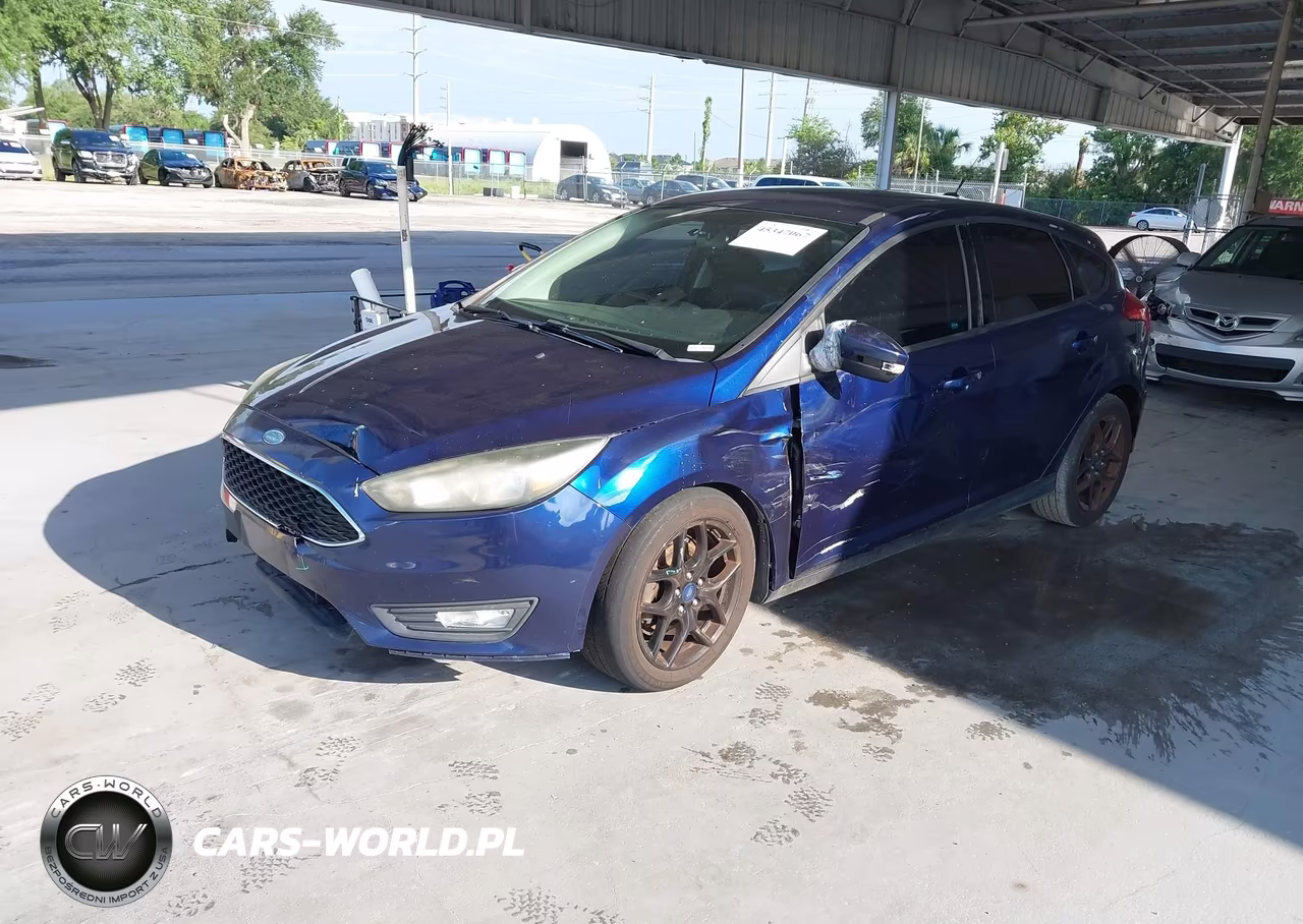 2016 Ford Focus Se VIN:1FADP3K24GL325780 - 2