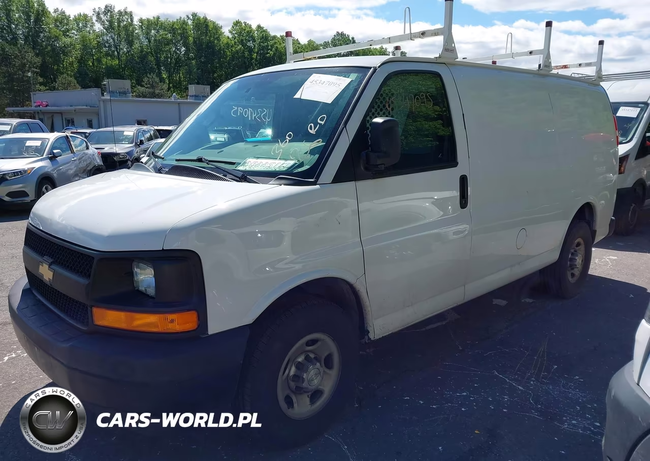 2017 Chevrolet Express 2500 Work Van VIN:1GCWGAFF7H1314239 - 2