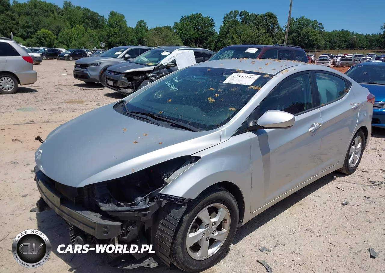 2015 Hyundai Elantra Se VIN:KMHDH4AEXFU354648 - 2