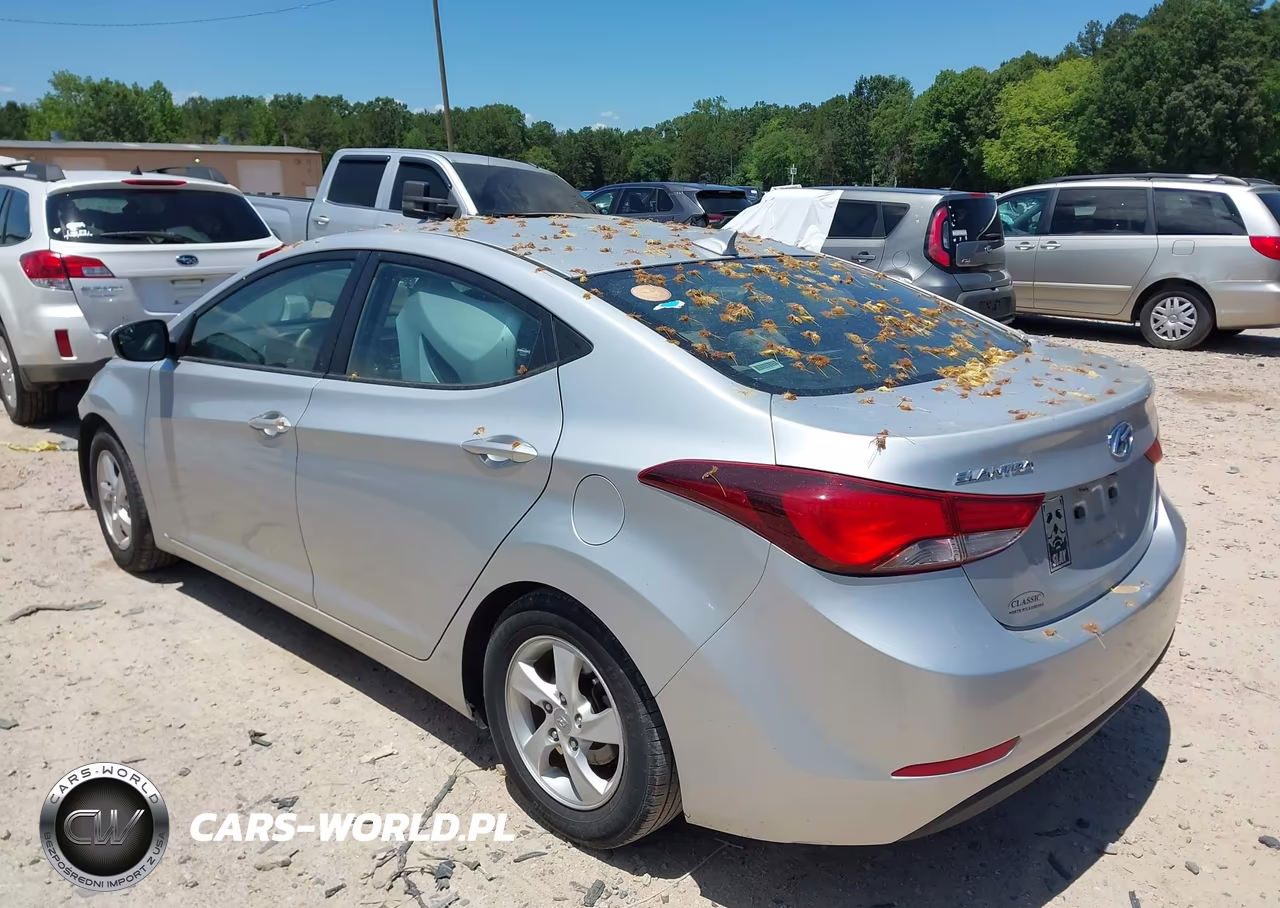 2015 Hyundai Elantra Se VIN:KMHDH4AEXFU354648 - 3