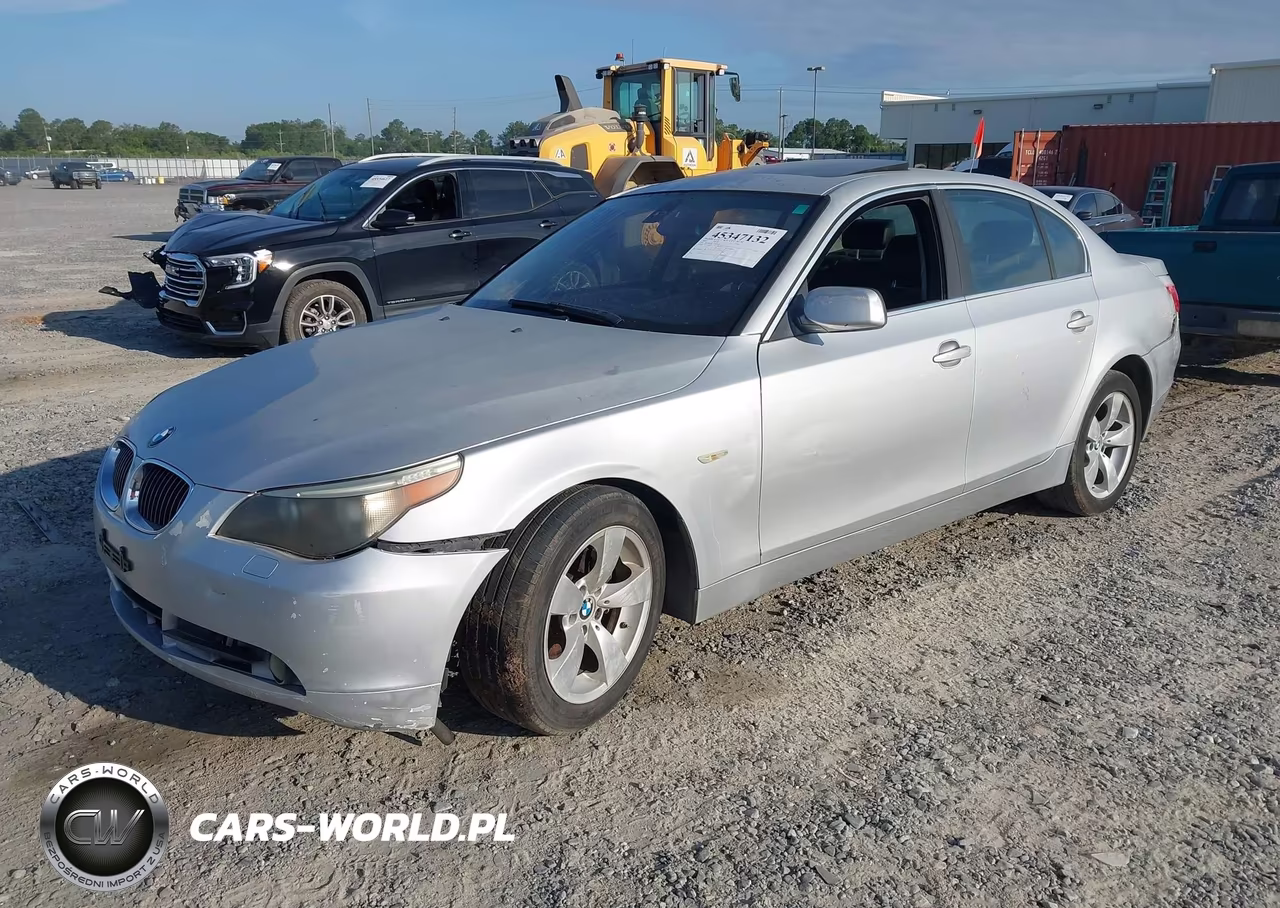2007 BMW 525I VIN:WBANE53517CW66608 - 2