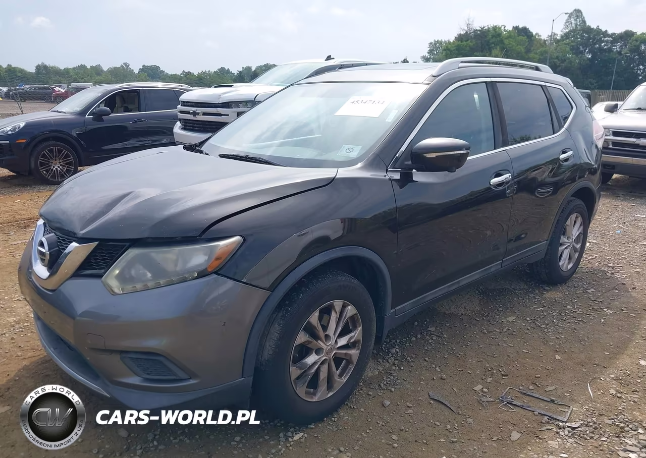 2014 Nissan Rogue Sv VIN:5N1AT2MV6EC776602 - 2