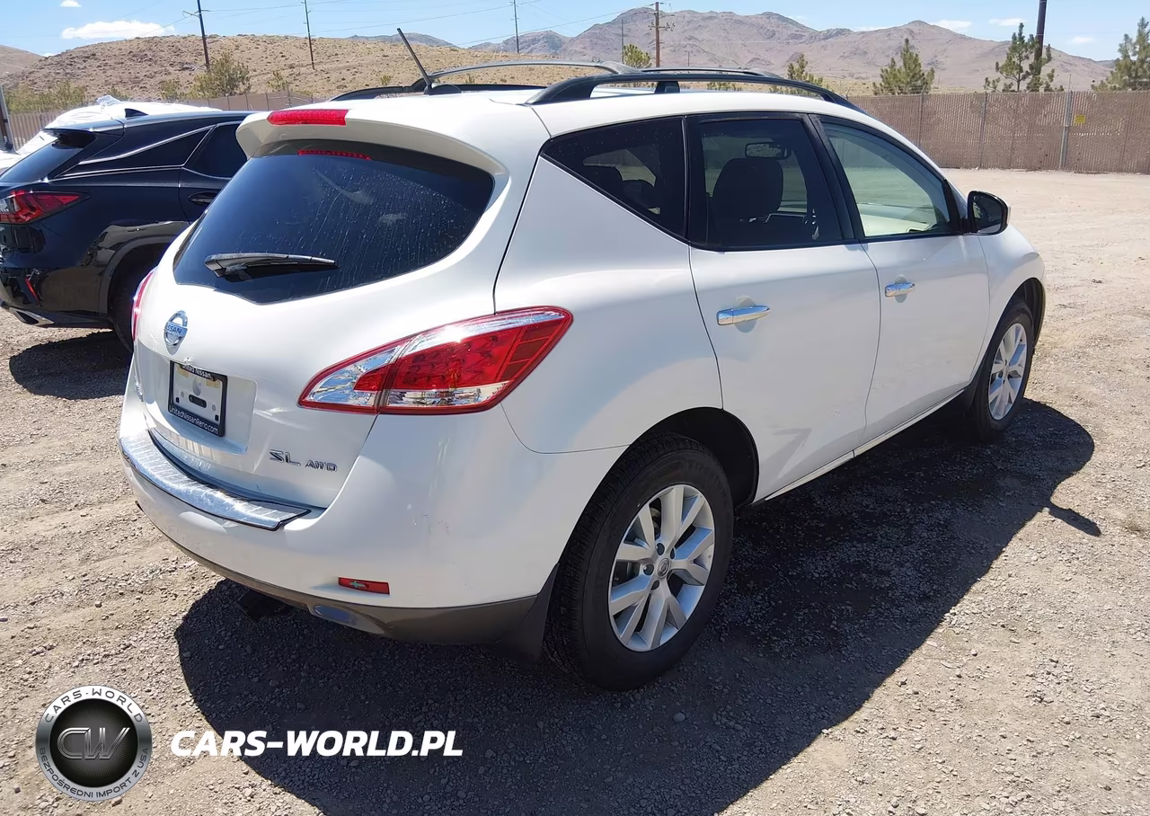 2011 Nissan Murano Sl VIN:JN8AZ1MW5BW177534 - 4