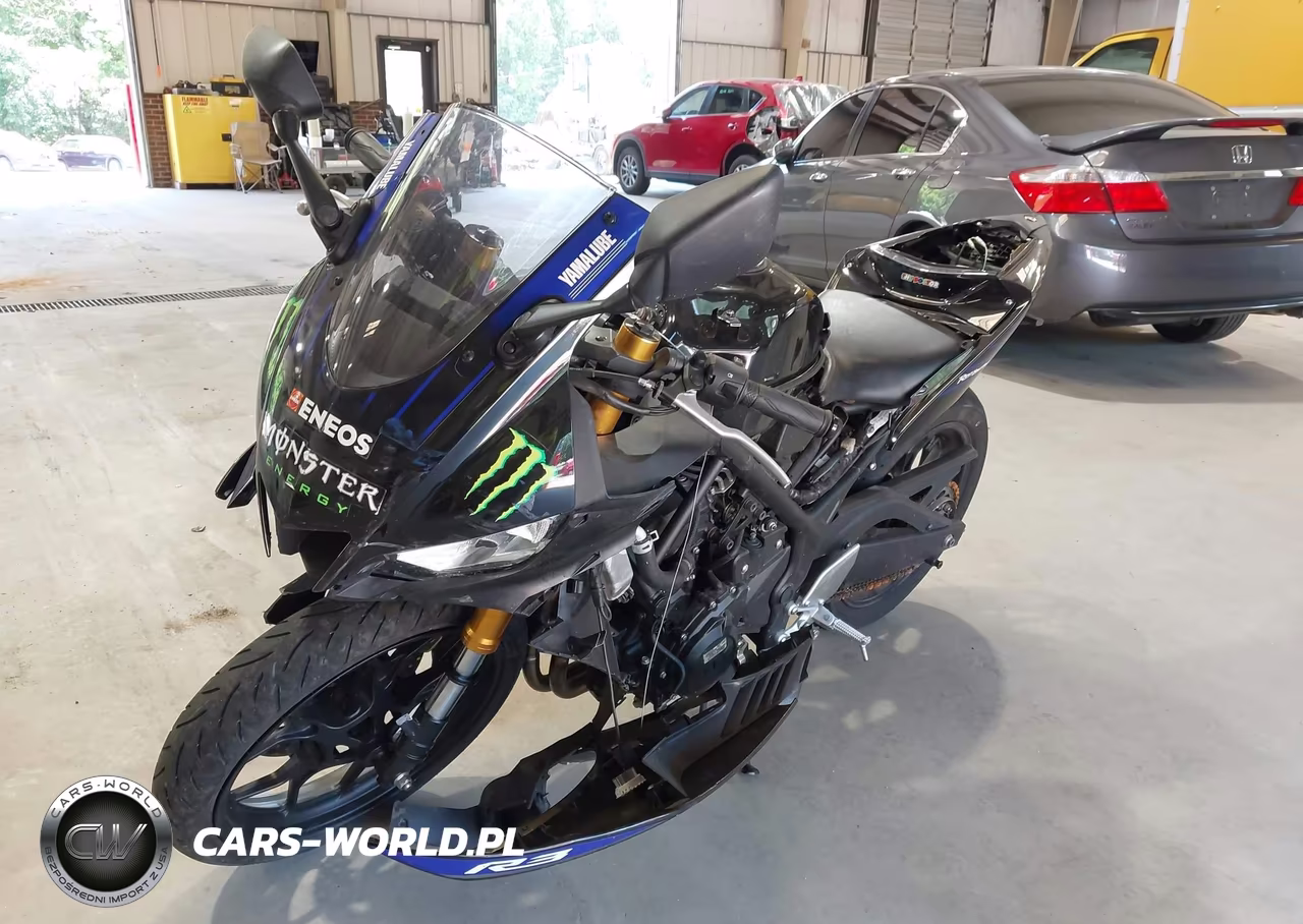 2021 Yamaha Yzfr3 A VIN:MH3RH18Y3MK006709 - 2