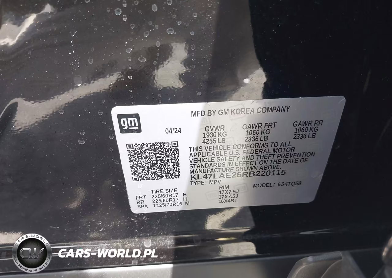2024 Buick Envista Preferred Fwd VIN:KL47LAE26RB220115 - 9