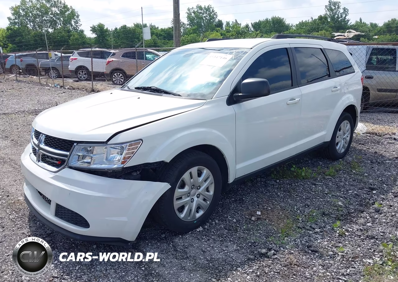 2018 Dodge Journey Se VIN:3C4PDCAB1JT363982 - 2