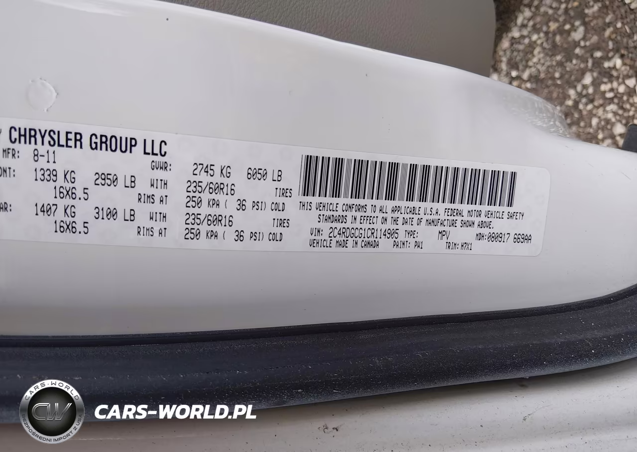 2012 Dodge Grand Caravan Sxt VIN:2C4RDGCG1CR114905 - 9