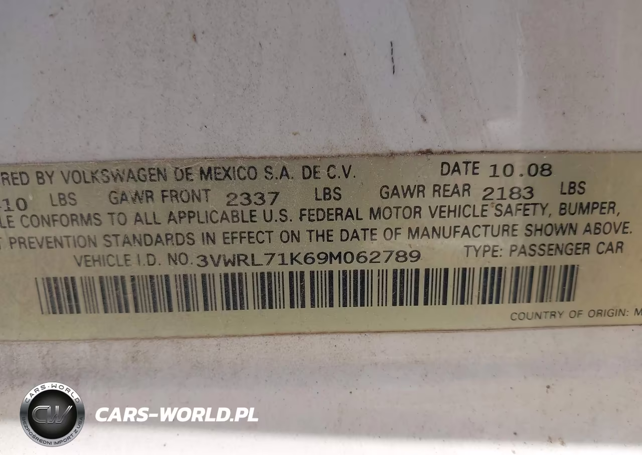2009 Volkswagen Jetta Tdi VIN:3VWRL71K69M062789 - 9