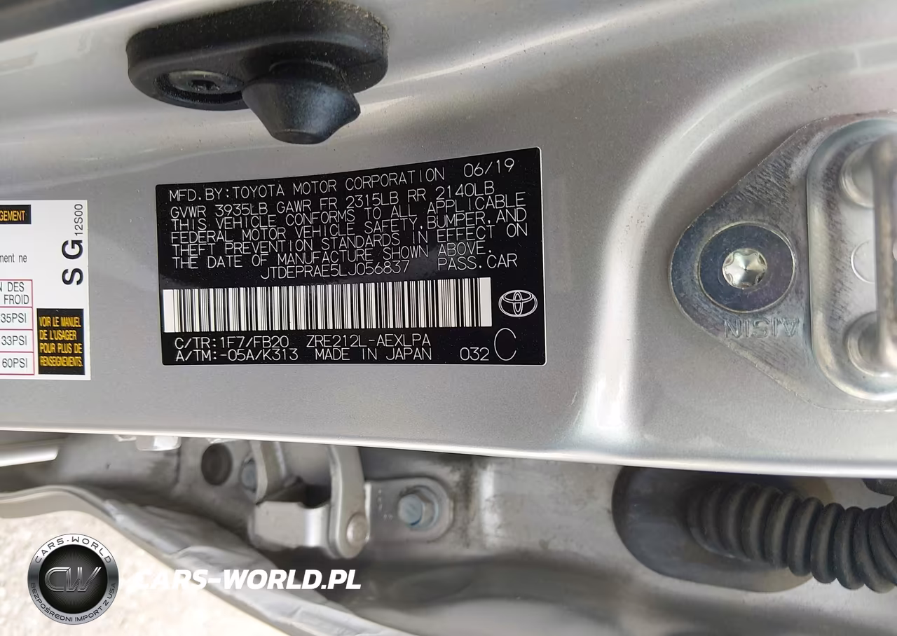 2020 Toyota Corolla Le VIN:JTDEPRAE5LJ056837 - 9