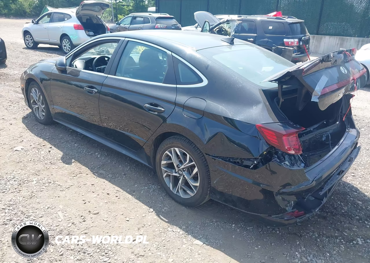 2022 Hyundai Sonata Sel VIN:KMHL64JA7NA210635 - 3