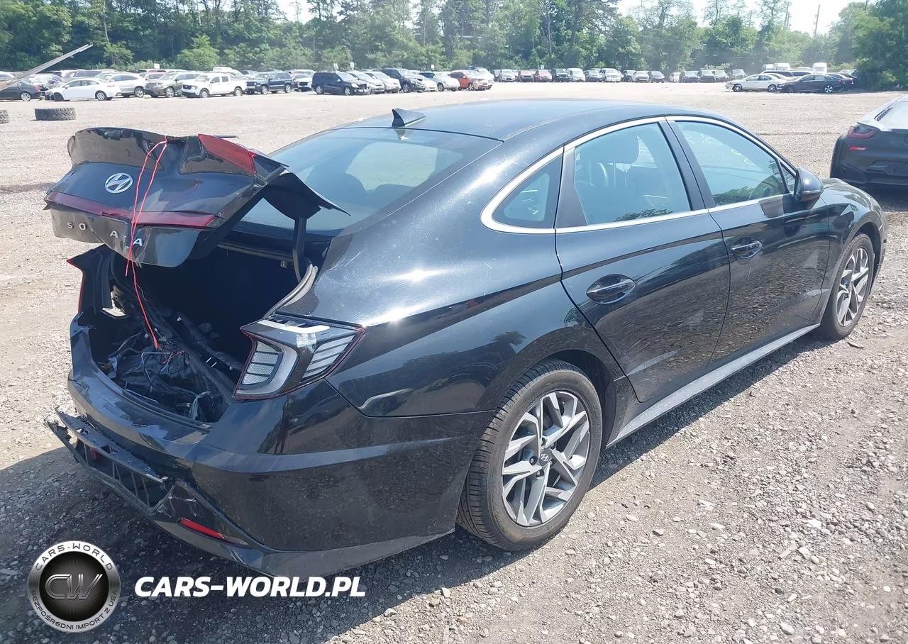 2022 Hyundai Sonata Sel VIN:KMHL64JA7NA210635 - 4