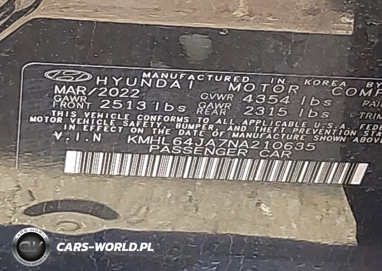 2022 Hyundai Sonata Sel VIN:KMHL64JA7NA210635 - 9