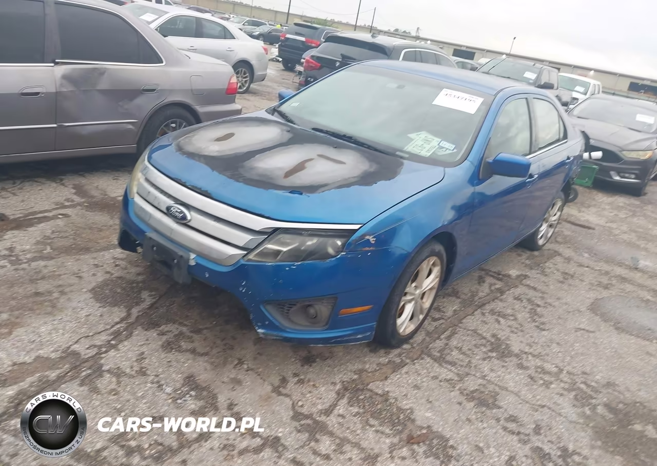 2012 Ford Fusion Se VIN:3FAHP0HA6CR181935 - 2