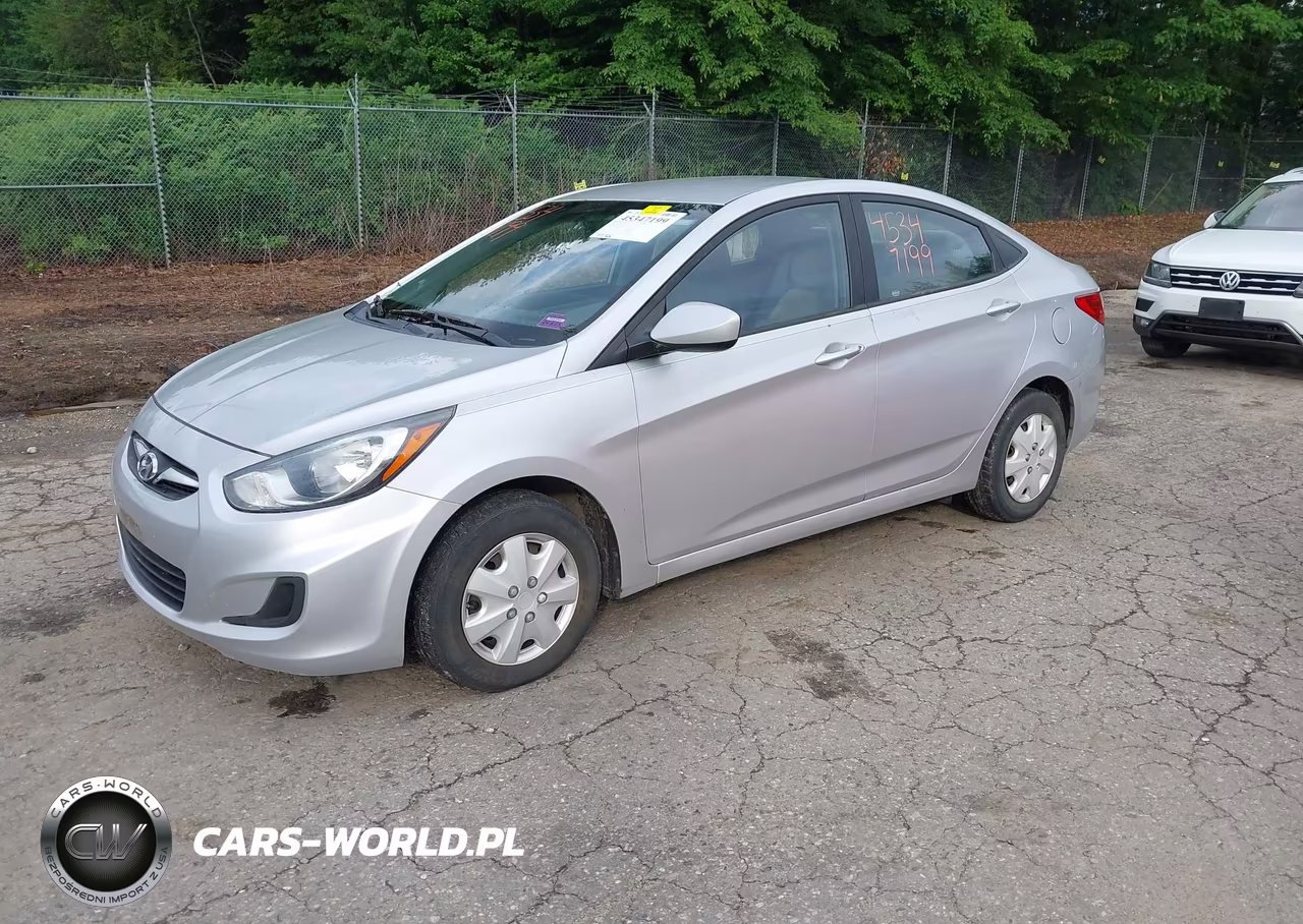 2013 Hyundai Accent Gls VIN:KMHCT4AE8DU298152 - 2