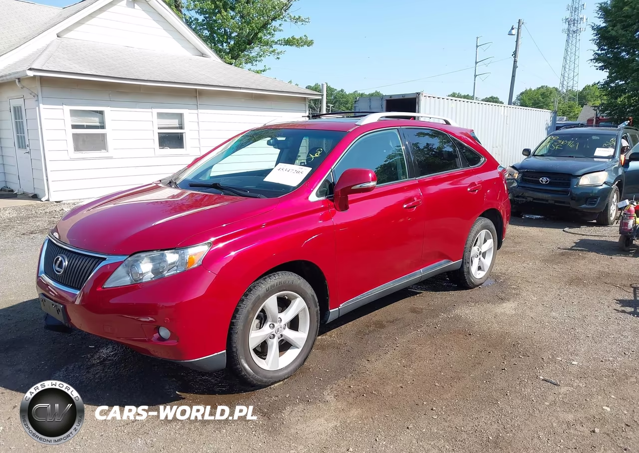 2012 Lexus Rx 350 VIN:2T2BK1BA5CC130442 - 2