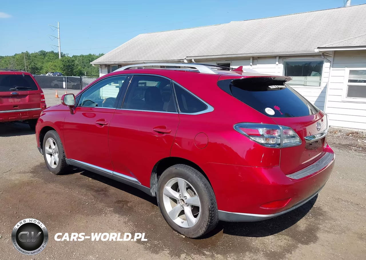 2012 Lexus Rx 350 VIN:2T2BK1BA5CC130442 - 3
