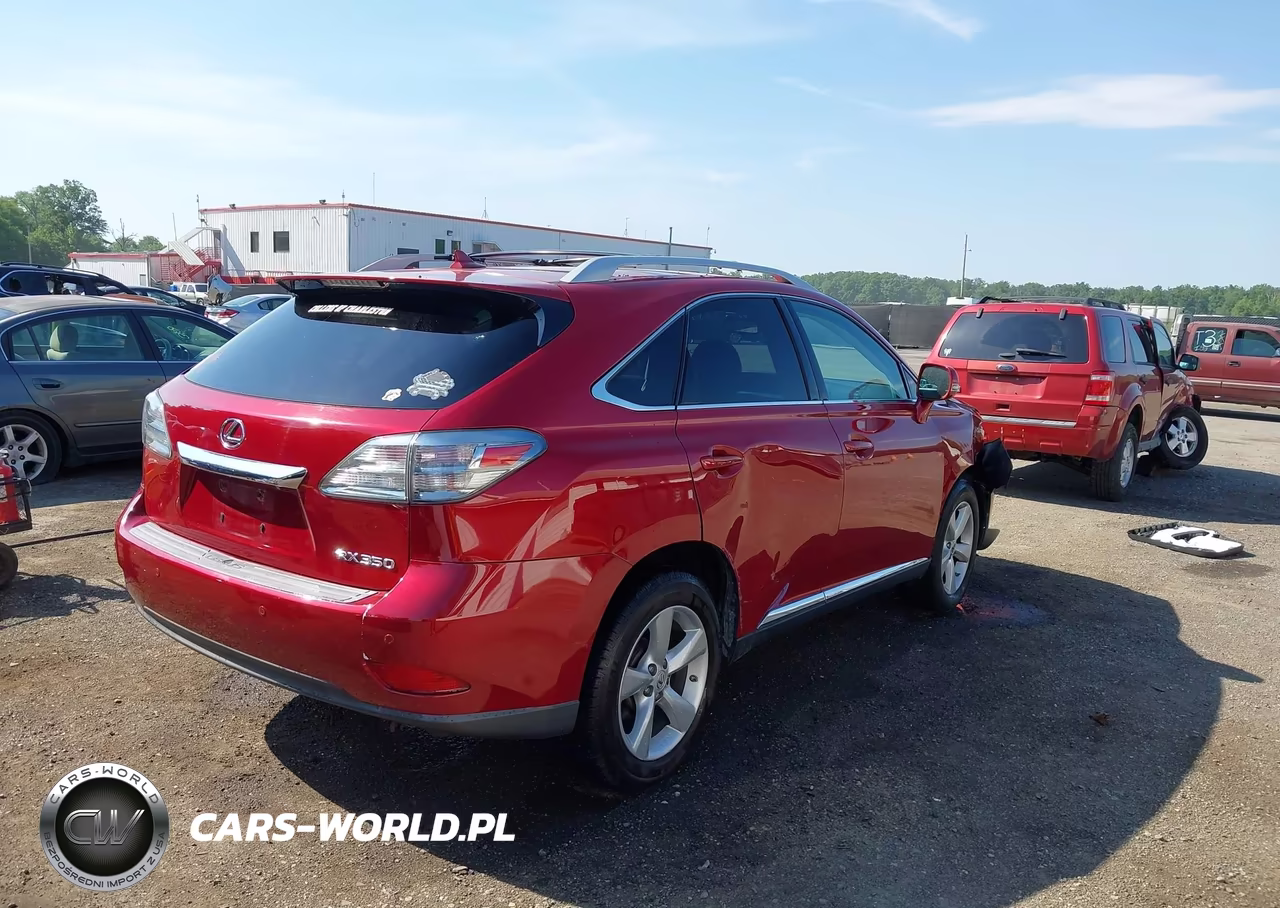 2012 Lexus Rx 350 VIN:2T2BK1BA5CC130442 - 4