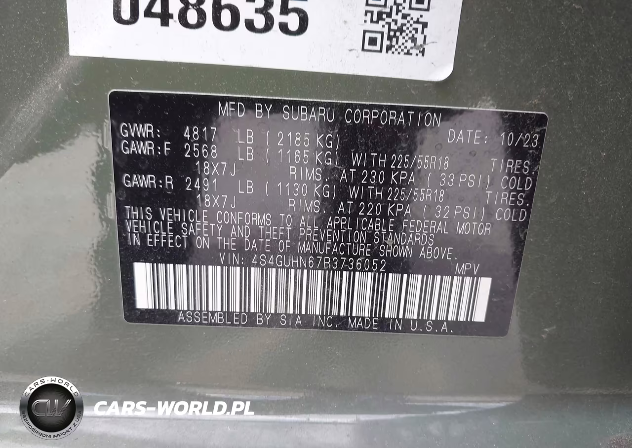 2024 Subaru Crosstrek Limited VIN:4S4GUHN67R3736052 - 9