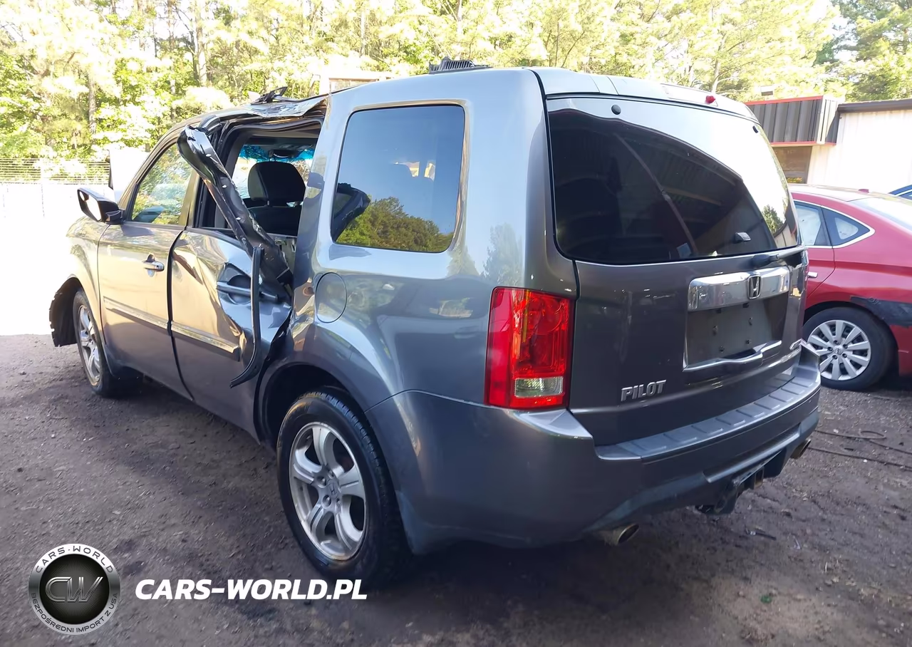 2014 Honda Pilot Ex-L VIN:5FNYF4H56EB031402 - 3