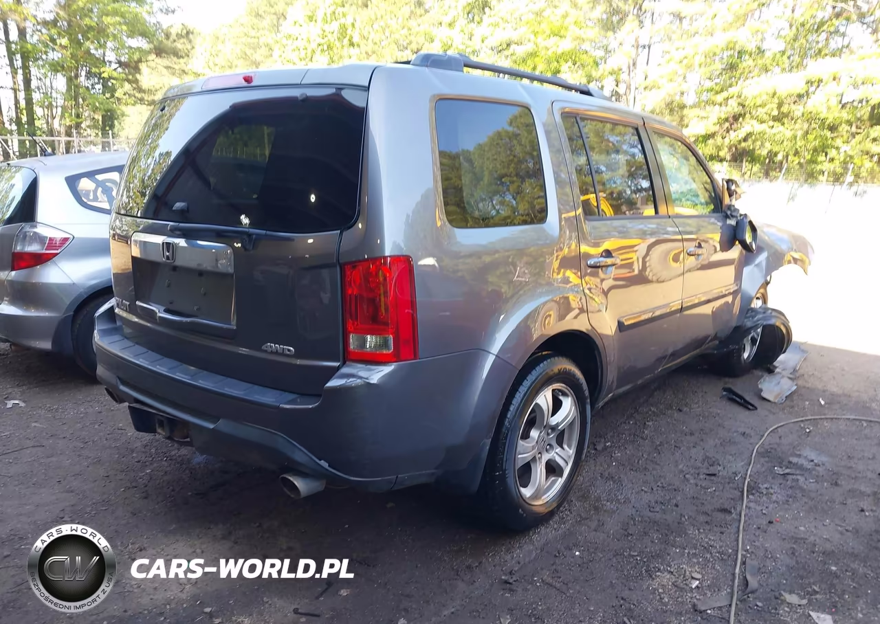 2014 Honda Pilot Ex-L VIN:5FNYF4H56EB031402 - 4