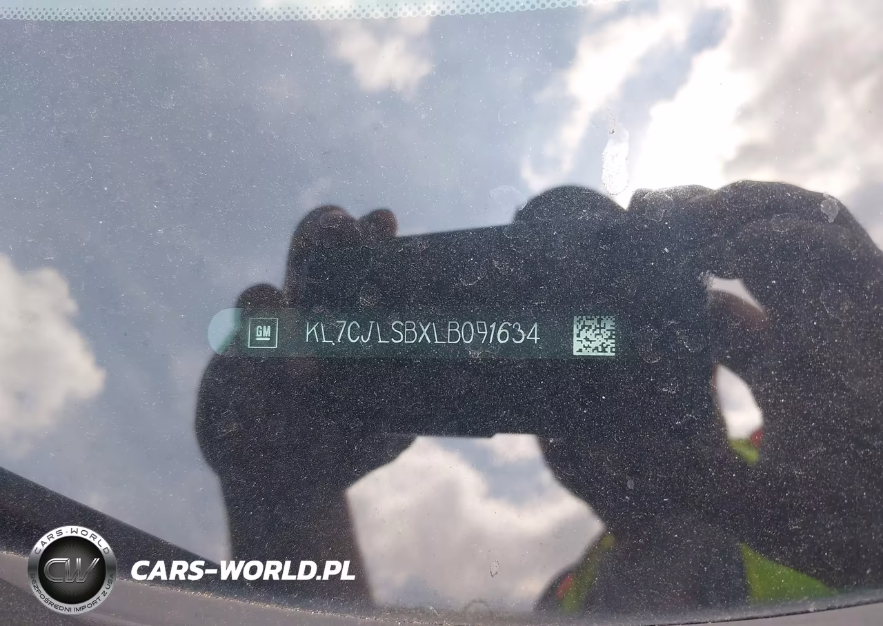 2020 Chevrolet Trax Fwd Lt VIN:KL7CJLSBXLB091634 - 17