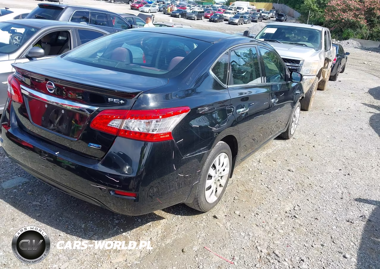 2014 Nissan Sentra Fe+ S VIN:3N1AB7AP8EL616545 - 4