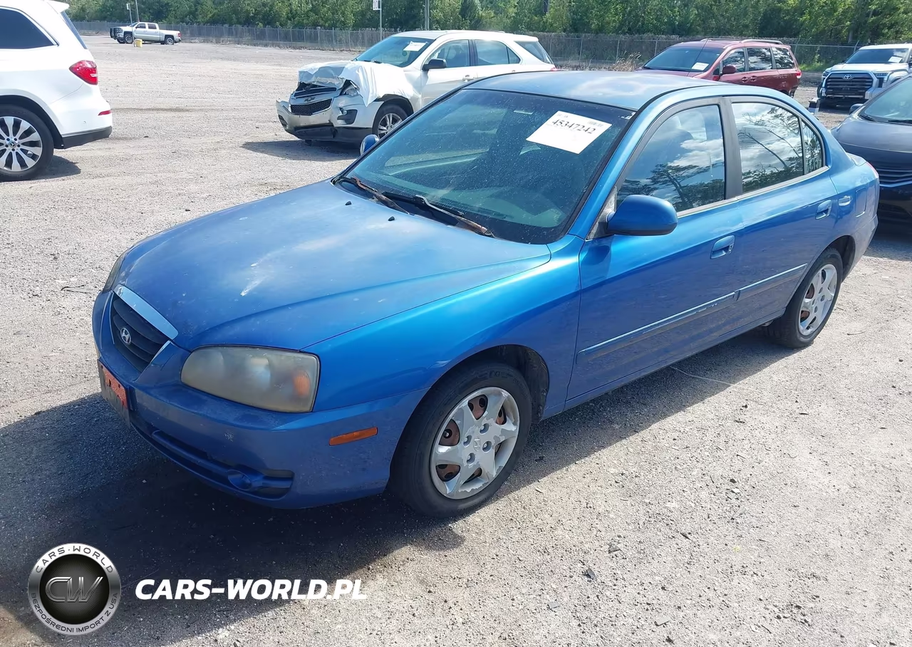 2006 Hyundai Elantra Gls-Limited VIN:KMHDN46D96U334190 - 2