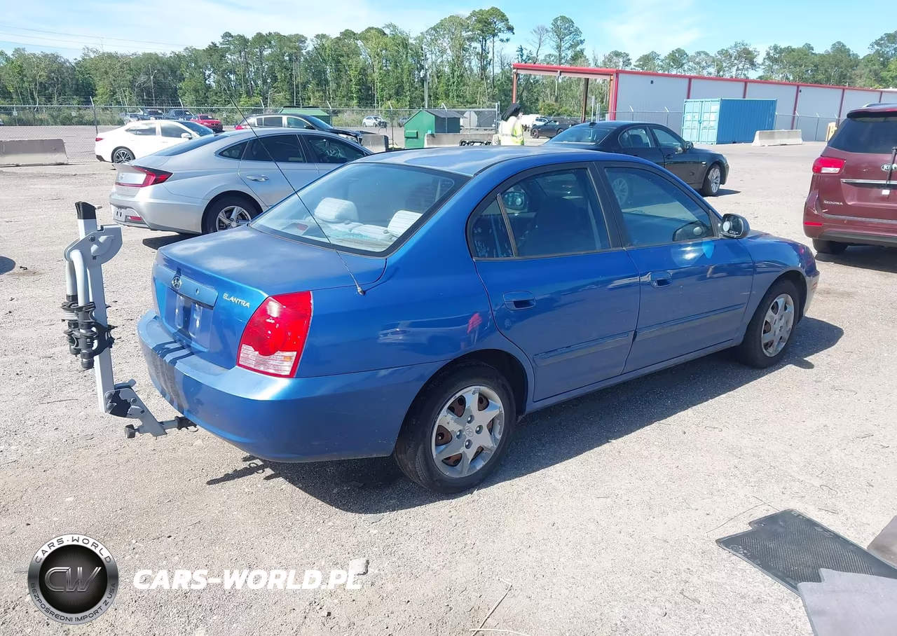 2006 Hyundai Elantra Gls-Limited VIN:KMHDN46D96U334190 - 4