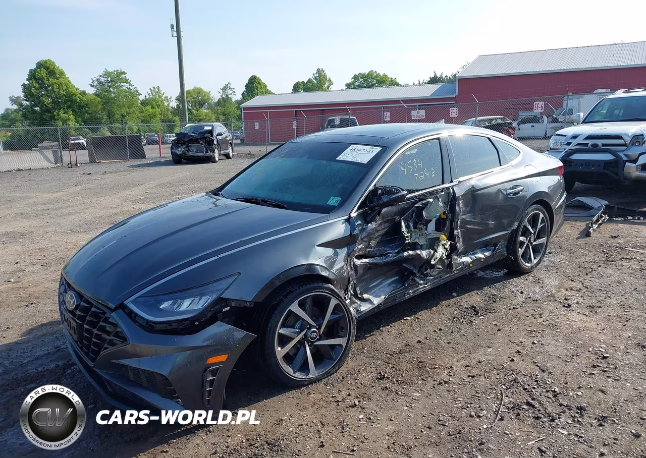 2023 Hyundai Sonata Sel Plus VIN:KMHL44J20PA255322 - 2