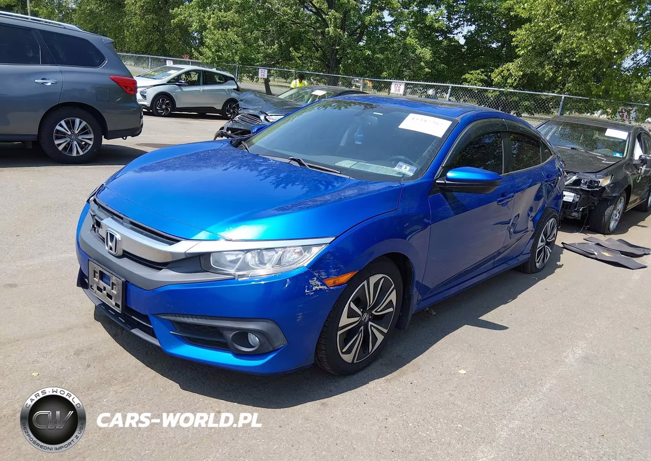 2017 Honda Civic Ex-L VIN:2HGFC1F74HH644203 - 2