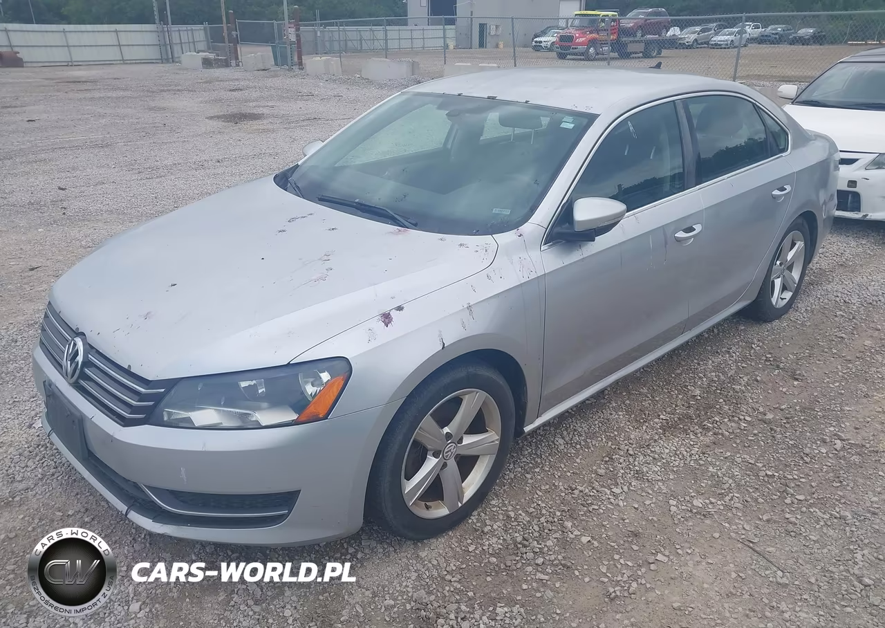 2012 Volkswagen Passat 2.5L Se VIN:1VWBP7A38CC040915 - 2