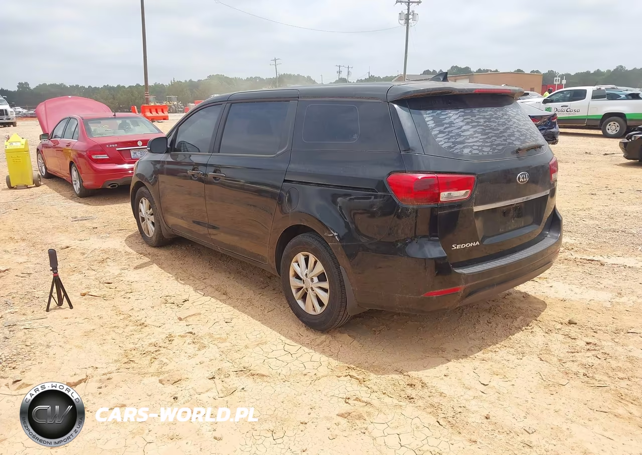 2017 Kia Sedona L VIN:KNDMA5C14H6279641 - 3