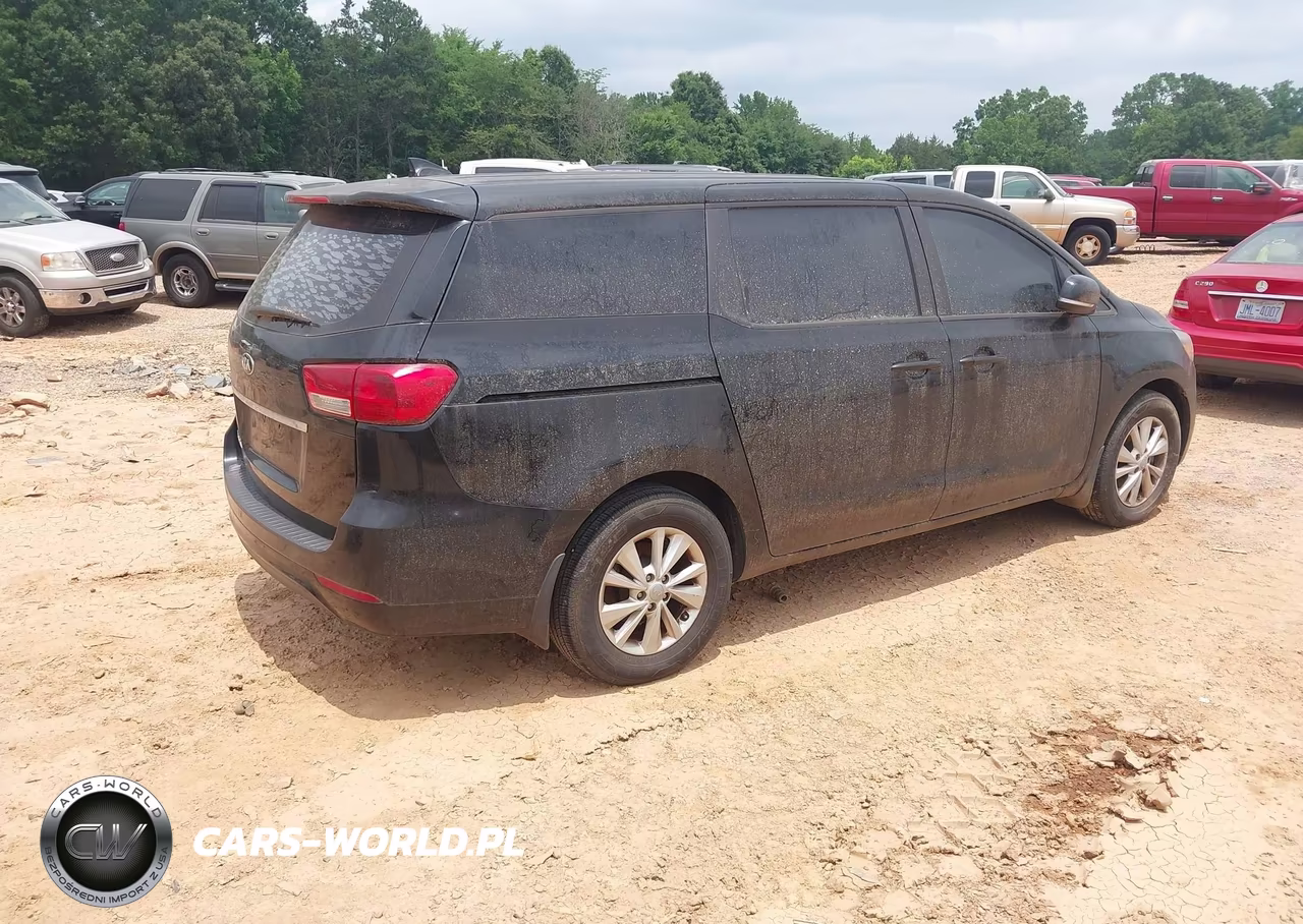 2017 Kia Sedona L VIN:KNDMA5C14H6279641 - 4