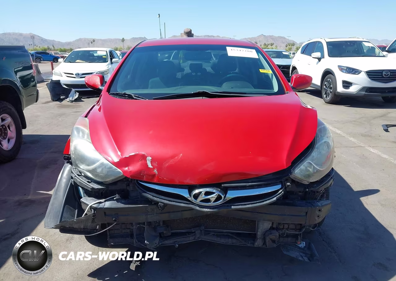 2013 Hyundai Elantra Gls VIN:KMHDH4AE1DU948008 - 13