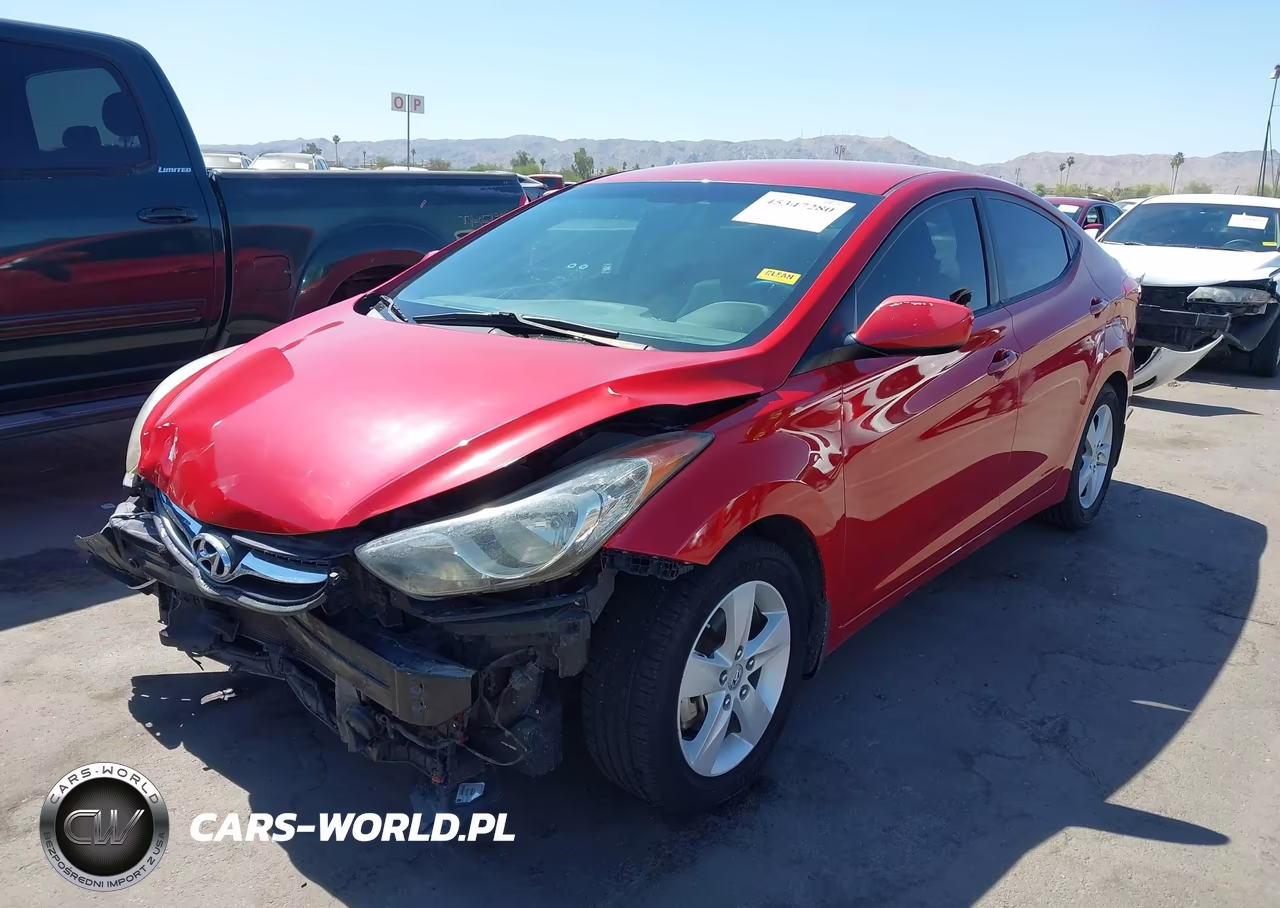 2013 Hyundai Elantra Gls VIN:KMHDH4AE1DU948008 - 2