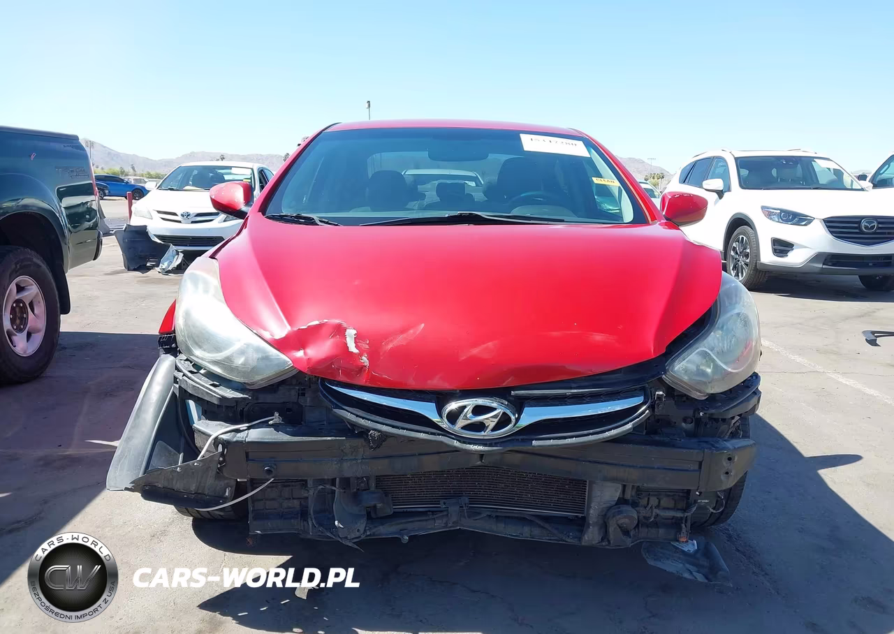 2013 Hyundai Elantra Gls VIN:KMHDH4AE1DU948008 - 6